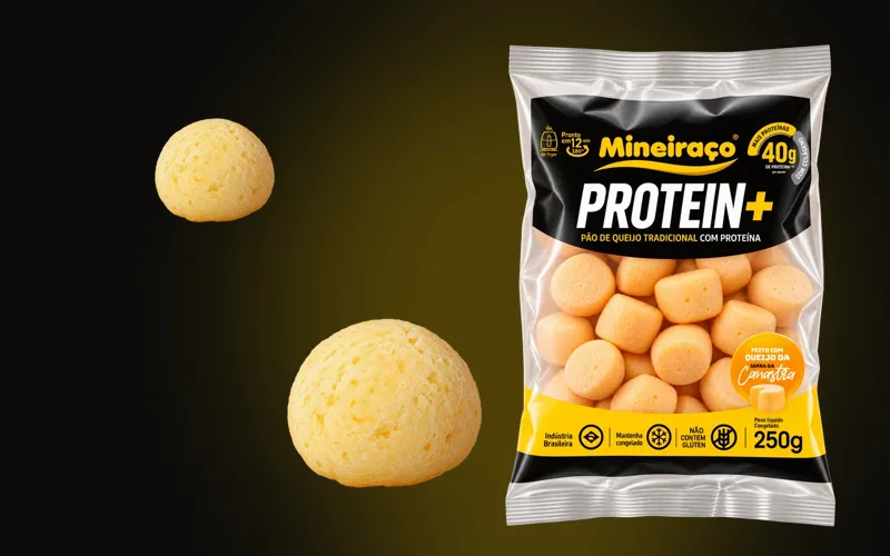 Pão de queijo proteico na air fryer: pronto em 12 minutos