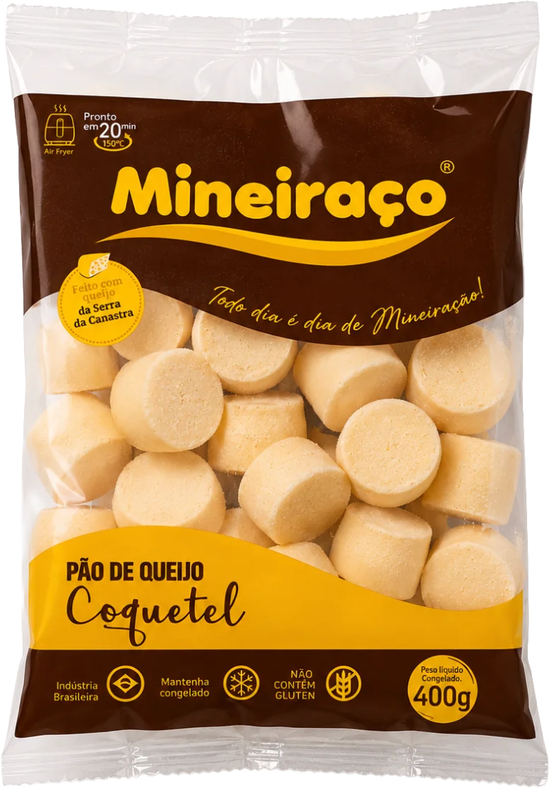 Pão de Queijo Coquetel Mineiraço