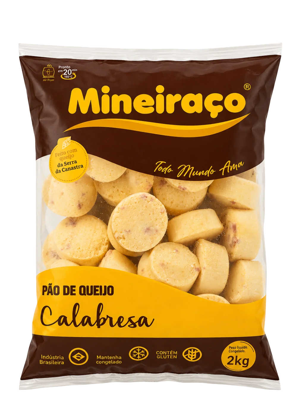 Pão de Queijo Calabresa Mineiraço
