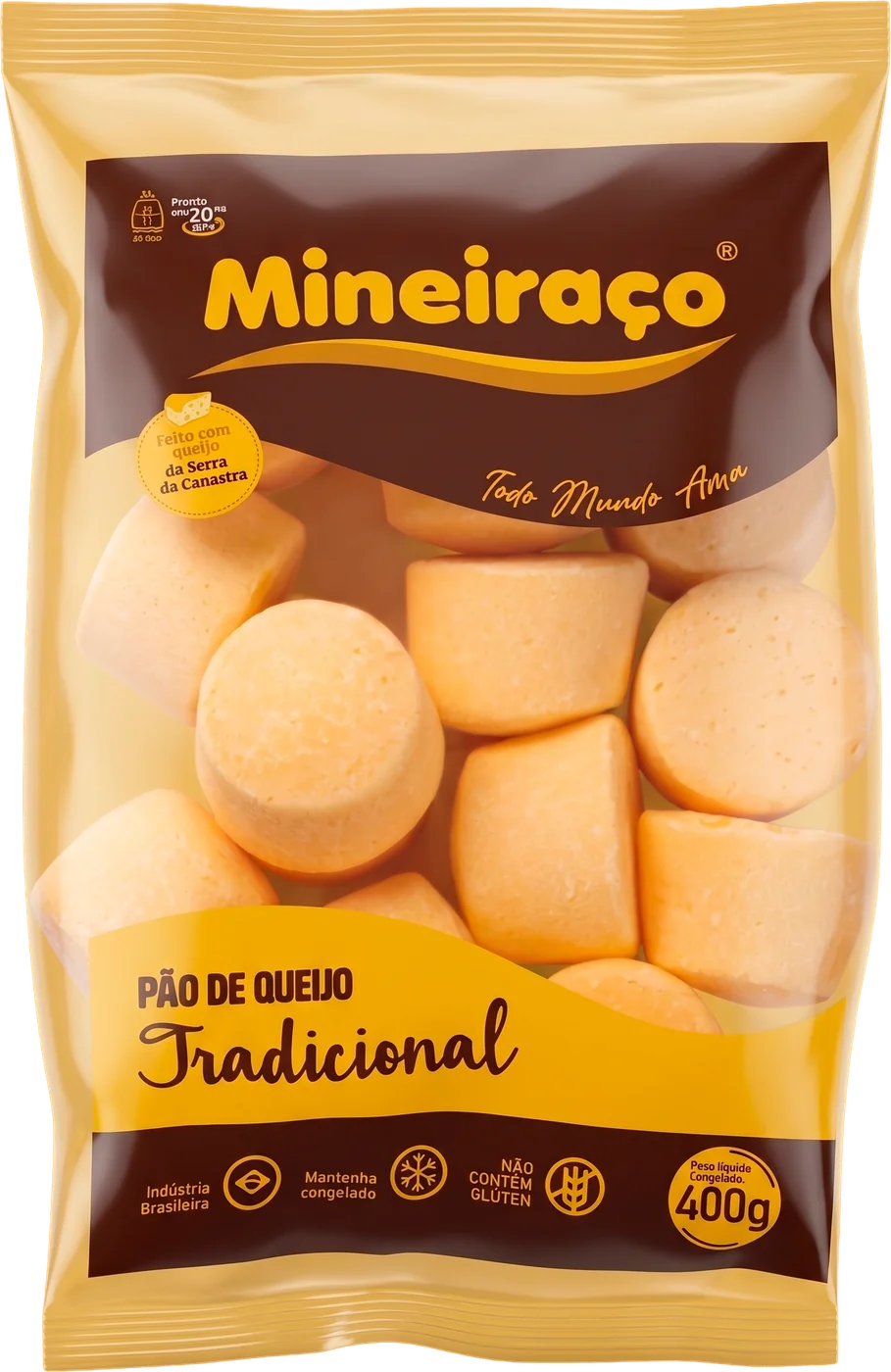 Pão de Queijo Tradicional Mineiraço