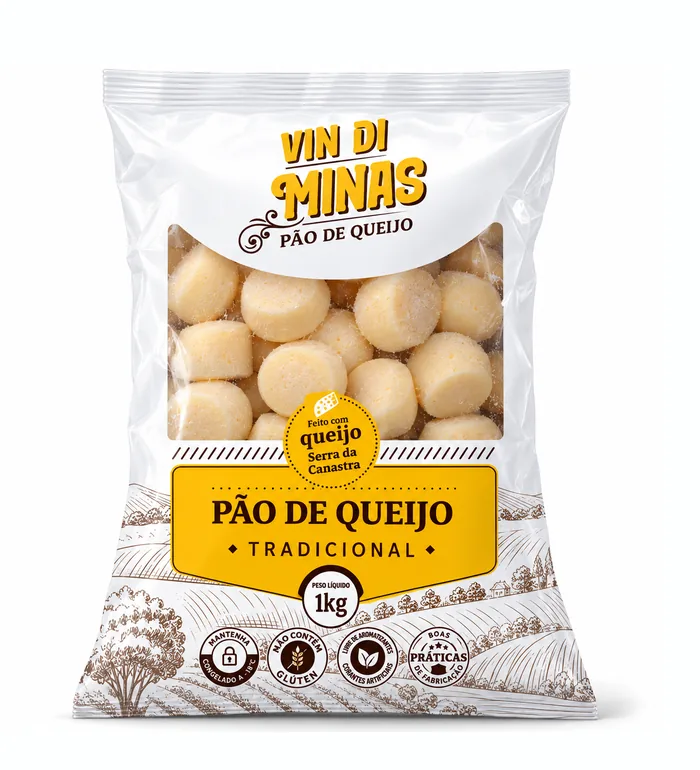 Pão de Queijo Vin di Minas Tradicional Vin di Minas